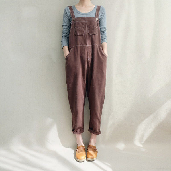 Rhea Black Linen Jumpsuit