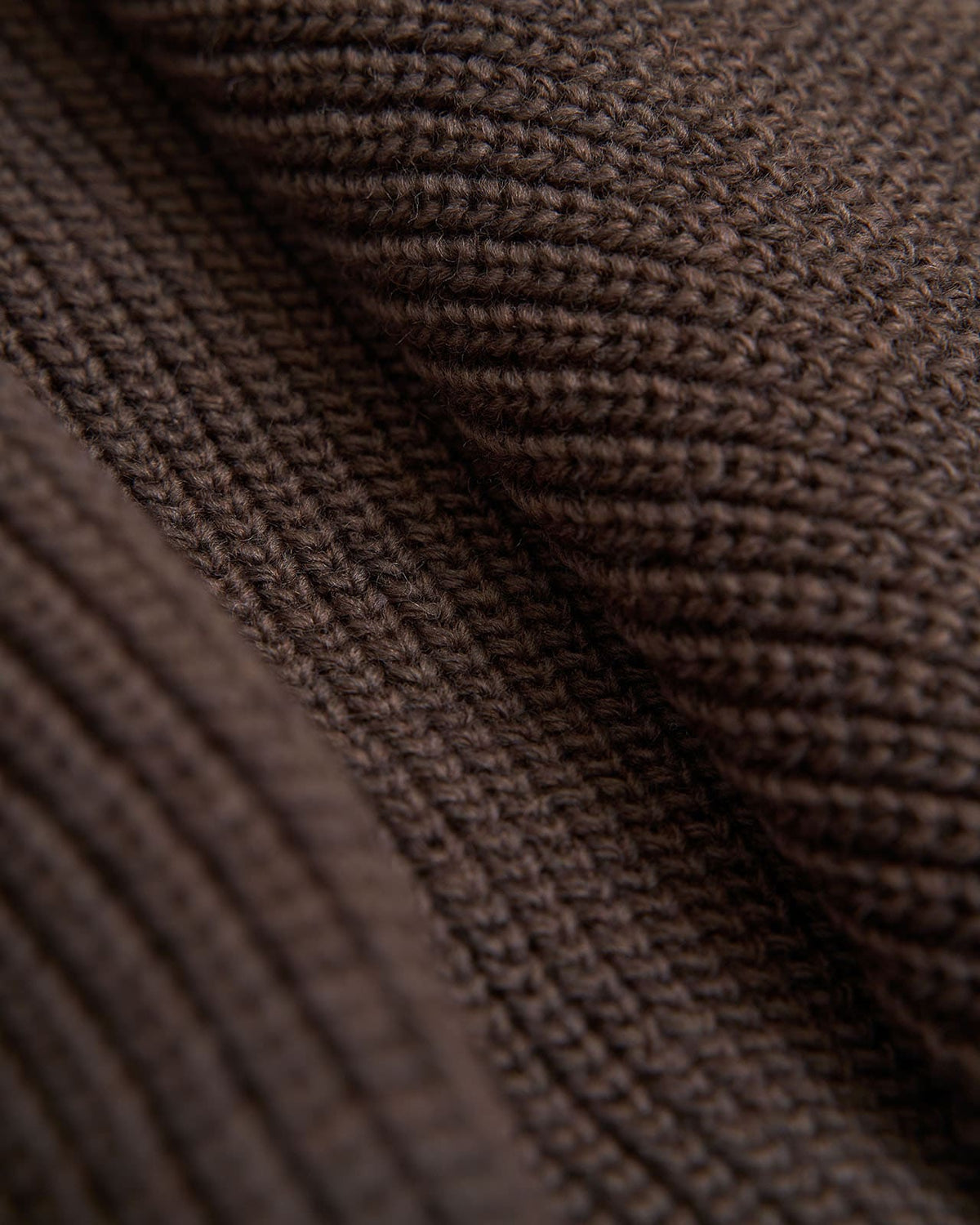Talia Brown Wool Sweater — view 5
