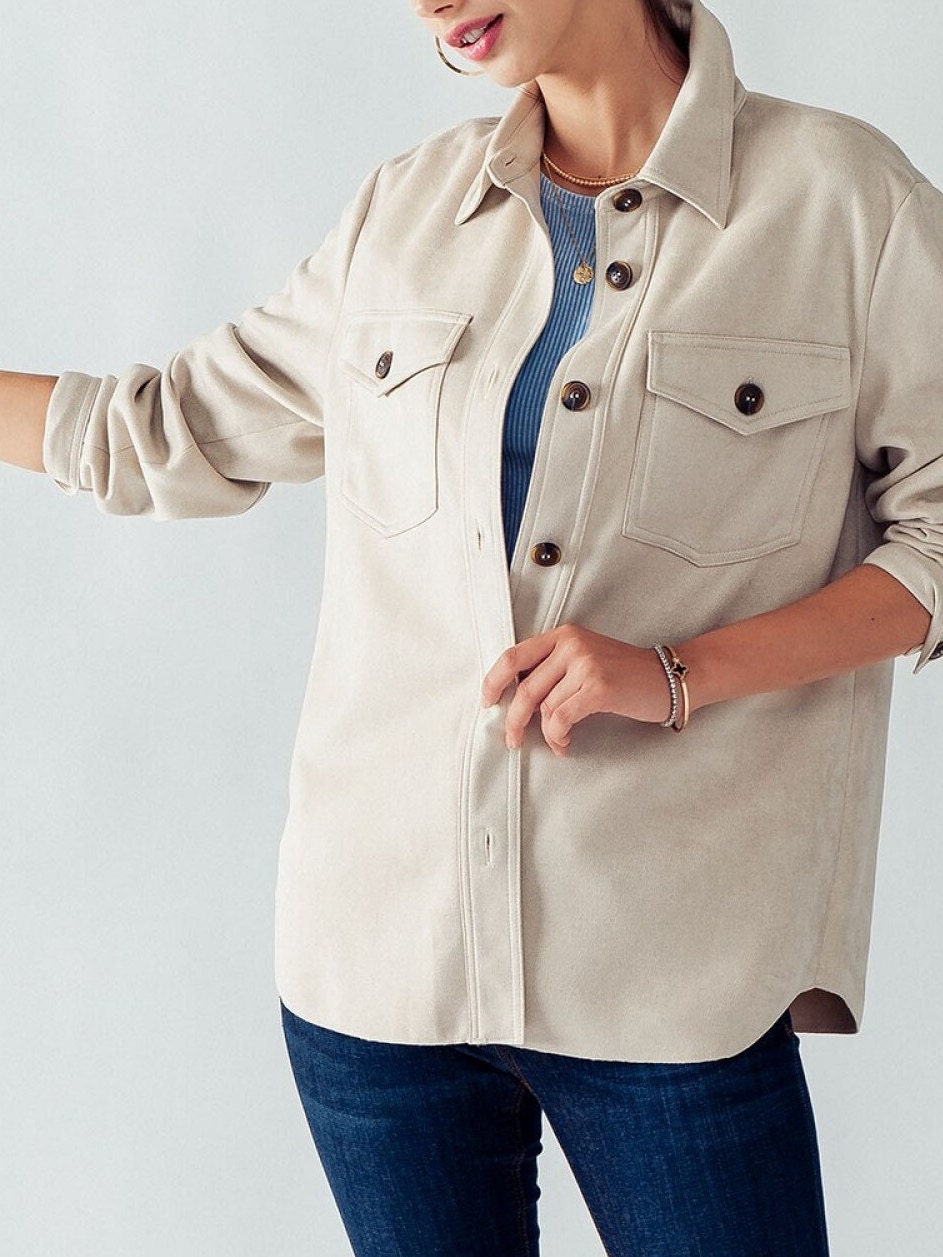 Yvette Beige Jacket — view 2