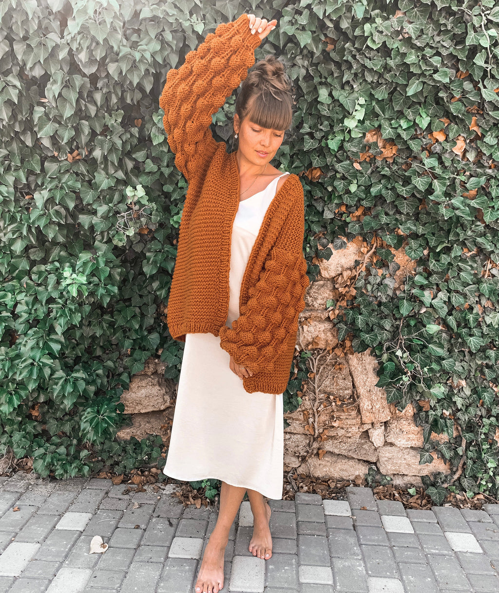 Coco Pink Knit Cardigan — view 5