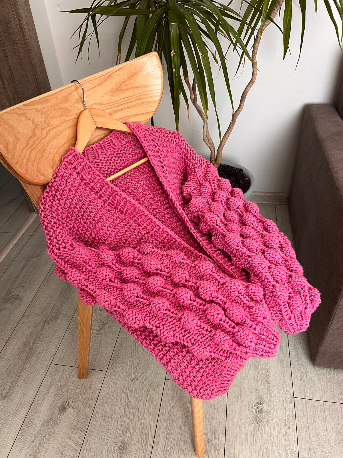 Coco Pink Knit Cardigan — The Clothing Closet