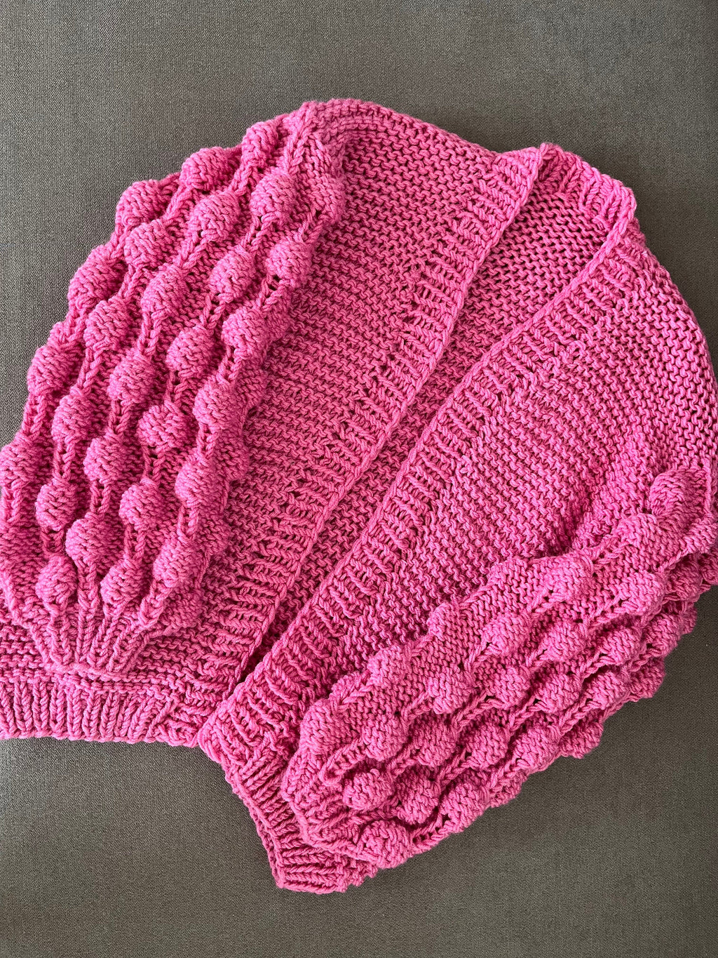 Coco Pink Knit Cardigan — view 3