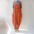 Kit Orange Corduroy Jumpsuit — The Clothing Closet