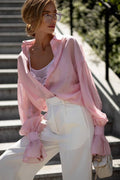 Cora Pink Blouse — The Clothing Closet